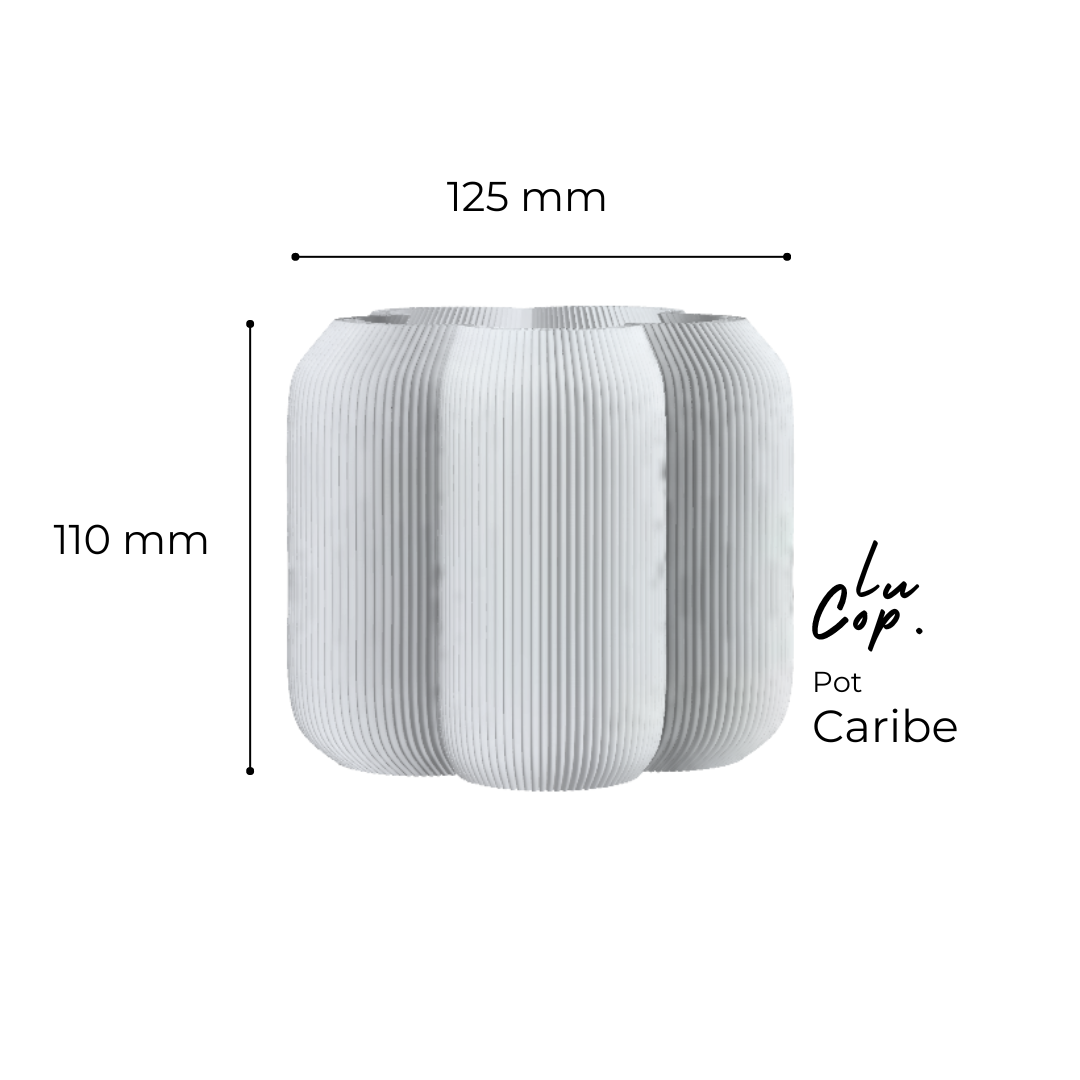 Caribe Pot designed by Lu Cop