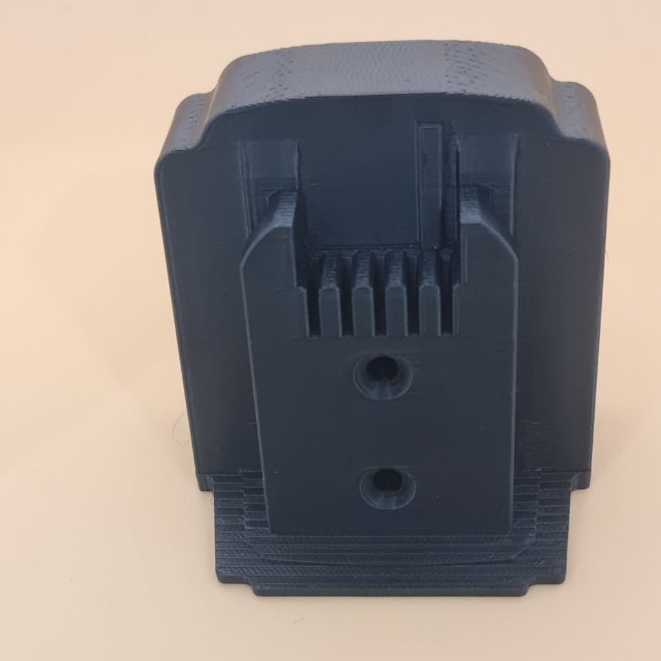 Milwaukee M18 Tool Mount for Garage Storage- Gift for the Handyman- Black Single